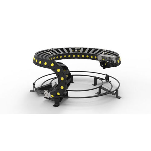 Cadena portacables abrible - 545 - Brevetti Stendalto - de nailon / circular