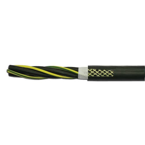 Cable eléctrico de alimentación - BC428  - Brevetti Stendalto - blindado / con funda de PUR / flexible