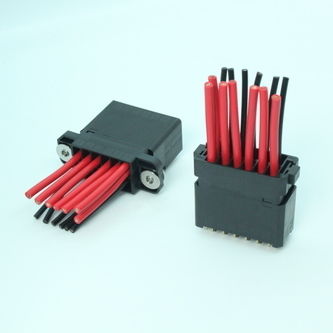 Conector de datos - FTC series - KEL CORPORATION - recto / de engaste / para equipamiento de vehículo
