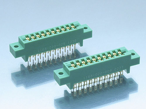 Conector de borde de placa - 1168 series - KEL CORPORATION - SMT / para tarjeta electrónica / para aplicaciones industriales