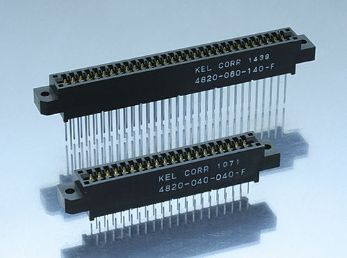 Conector de borde de placa - 4820 series - KEL CORPORATION - SMT / para tarjeta electrónica / para aplicaciones industriales