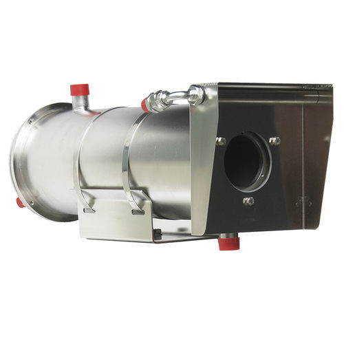 Caja para cámara - ACQ07X200 - TELEA TECNOVISION SRL - cilíndrica / de acero inoxidable / para altas temperaturas