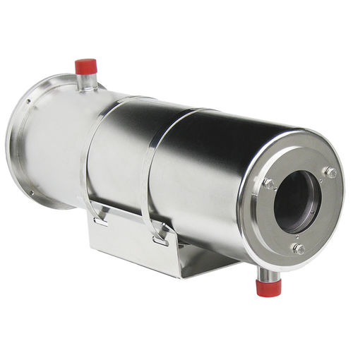 Caja para cámara - ACQ07X100 - TELEA TECNOVISION SRL - cilíndrica / de acero inoxidable / presurizada