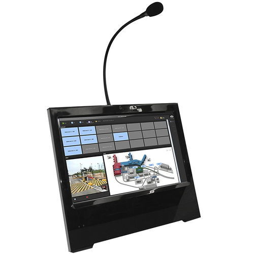 Terminal telefónico SIP - GA-ST-15-03PRO - TELEA TECNOVISION SRL - IP54 / industrial / táctil