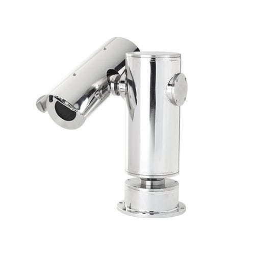 Caja para cámara - PTZ250-CR/230 - TELEA TECNOVISION SRL - con brida / cilíndrica / de acero inoxidable