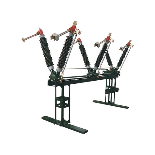 Seccionador de alta tensión - GW5-126D - Ningbo Tianan (Group) CO.,Ltd. - 3 polos / AC / de doble columna