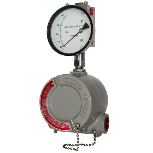 Manómetro diferencial - EX 200 DGR - Hirlekar Precision Instruments, Pune - de esfera / NPT 1/4 / BSP 1/4