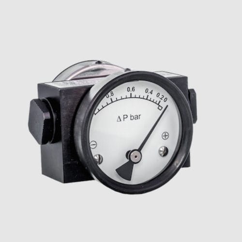 Manómetro diferencial - 200 DPG - Hirlekar Precision Instruments, Pune - de esfera / NPT 1/4 / BSP 1/4