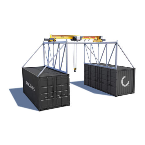 Puente grúa monorriel - CXT Explorer - Konecranes - para uso intensivo / para taller / con cabrestante de cable