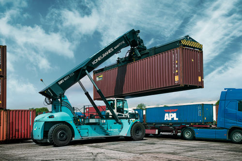Manipulador telescópico para contenedores - Flow Drive - Konecranes