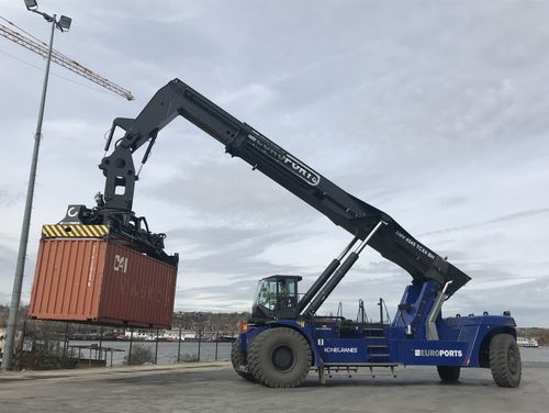 Manipulador telescópico para contenedores - SMV series - Konecranes