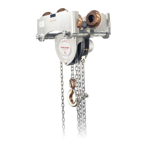 Polipasto de cadena antideflagrante - EKM2 - Konecranes - manual / con carretillas / antichispas