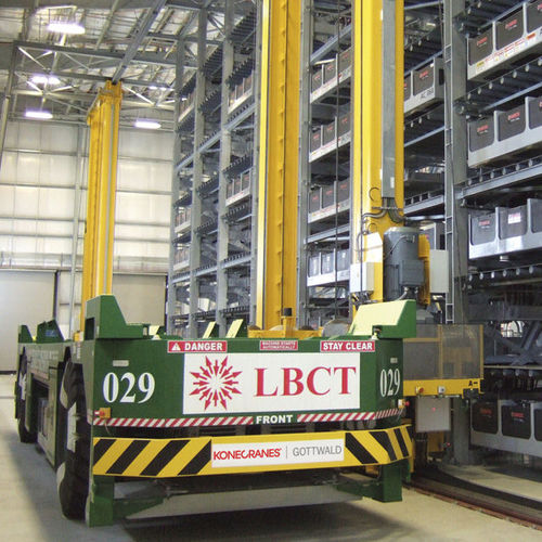 AGV para la manipulación de contenedores - AGV - Konecranes - de transferencia / de transporte / alimentado por batería
