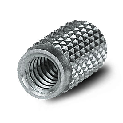 Inserto roscado - 1024AA-5SS - Yardley Products - de acero inoxidable / redondo / de sobremoldeo