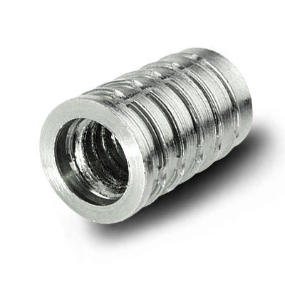 Inserto roscado - 1024H9-14AL - Yardley Products - de aluminio / redondo / para termoplásticos