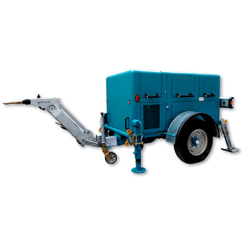 Cabrestante hidráulico - VM 3000 SLD - Volta macchine - con motor térmico