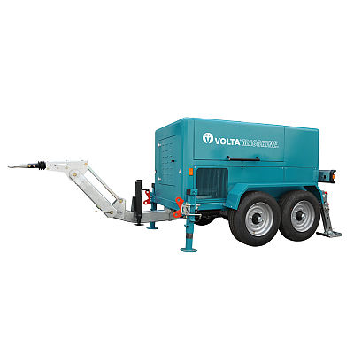 Cabrestante hidráulico - VM 10000 DL - Volta macchine - con motor térmico