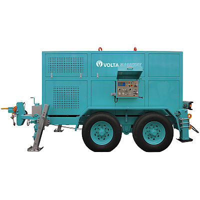 Cabrestante hidráulico - VM 40000 RIS - Volta macchine - con motor térmico / para el saneamiento de tubos