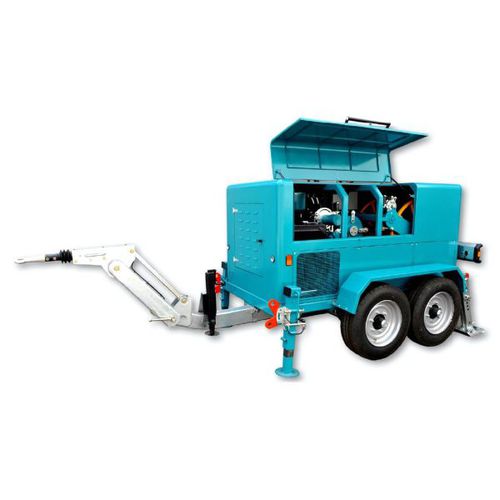 Cabrestante hidráulico - VM 10000 RIS - Volta macchine - con motor térmico / para el saneamiento de tubos