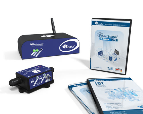 Kit de arranque de supervisión - BeanDevice&reg; 2.4GHZ AX-3D-Xrange - BeanAir GmbH - para medición de vibraciones / IoT