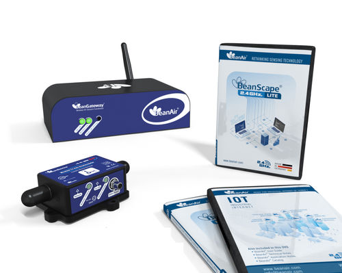 Kit de arranque para medición de vibraciones - BeanDevice&reg; 2.4GHZ AX-3D SR - BeanAir GmbH - de supervisión / IoT