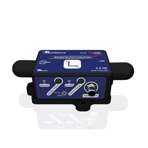 Inclinómetro 2 ejes - HI-INC XRange - BeanAir GmbH - digital / sin cable / capacitivo