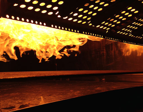 Quemador en vena de aire - Buettner - de gas / de combustión directa / para calefacción