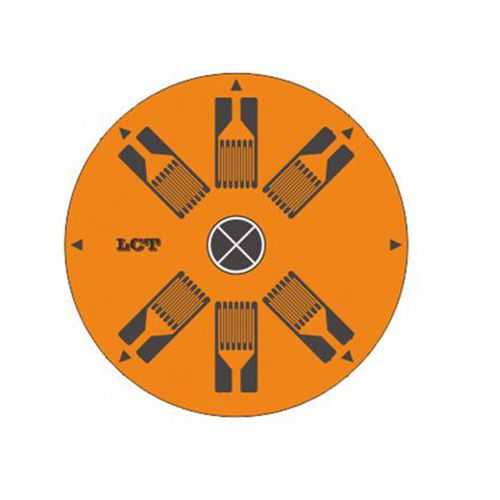 Galga extensiométrica resistiva - CF120-1CD-B - Xiamen Loadcell Technology Co.,Ltd. - de tipo roseta / delta / para análisis de restricciones