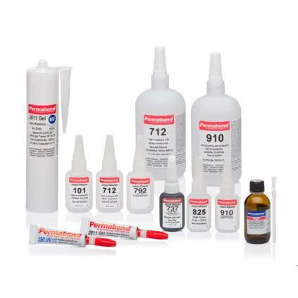 Cola cianoacrilato - 737 - Permabond - para metal / monocomponente / industrial