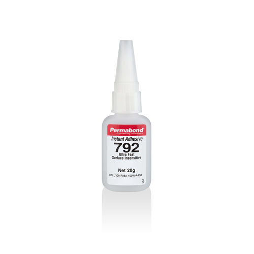 Cola cianoacrilato - 792 - Permabond - para caucho / para plástico / para cerámica