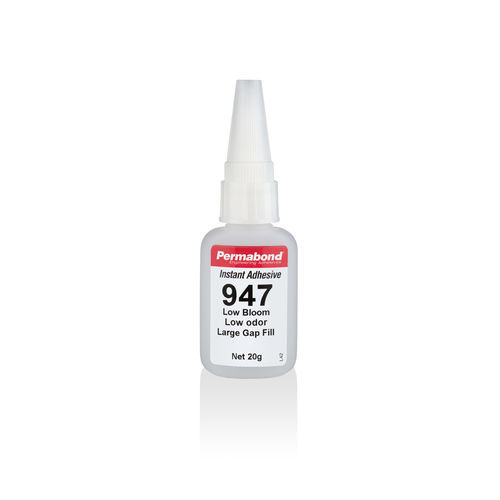 Cola cianoacrilato - 947 - Permabond - para termoplásticos / para plástico / para aluminio