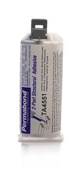 Cola epoxi - TA4551 - Permabond - para plástico / para aluminio / para materiales compuestos