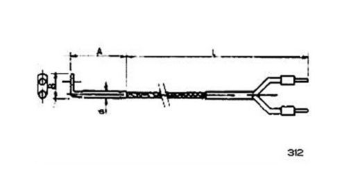 Sonda de temperatura RTD - 312 - MESEL S.L - Pt100 / Pt1000 / termopar tipo J