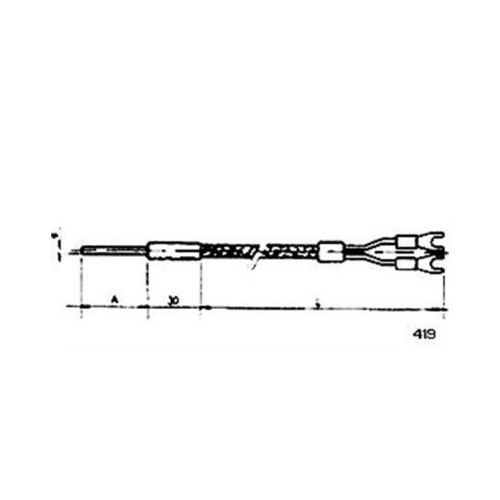Sonda de temperatura RTD - 419 - MESEL S.L - Pt100 / Pt1000 / termopar tipo J