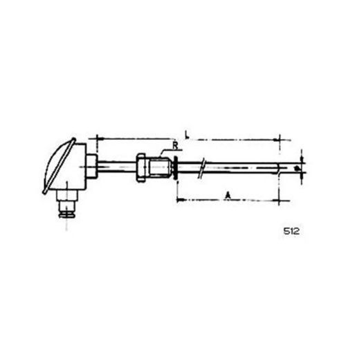 Sonda de temperatura RTD - 512 - MESEL S.L - Pt100 / Pt1000 / termopar tipo J