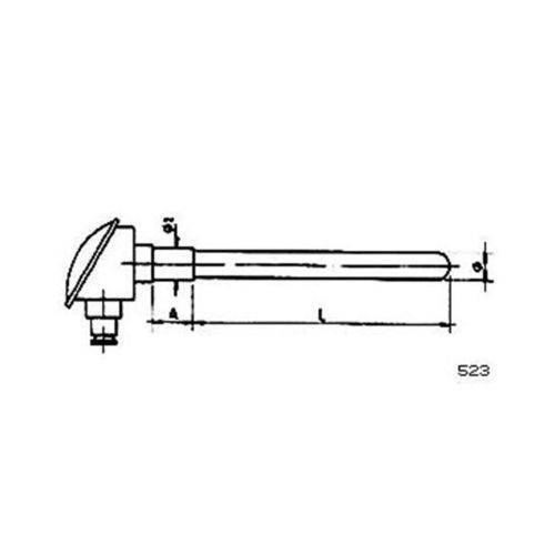 Sonda de temperatura RTD - 523 - MESEL S.L - Pt100 / Pt1000 / termopar tipo J