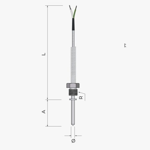 Sonda de temperatura RTD - 112 - MESEL S.L - Pt100 / Pt1000 / termopar tipo J