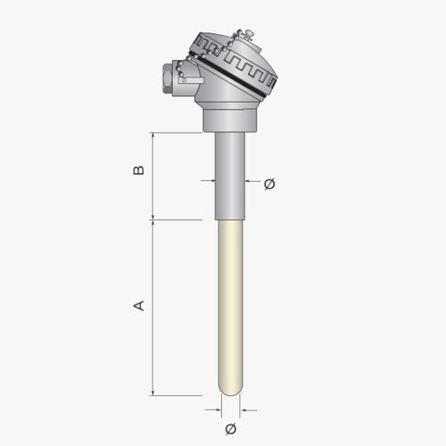 Sonda de temperatura RTD - MODELO 523 - MESEL S.L - Pt100 / Pt1000 / termopar tipo J