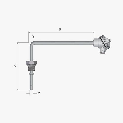 Sonda de temperatura RTD - MODELO 622 - MESEL S.L - Pt100 / Pt1000 / termopar tipo J