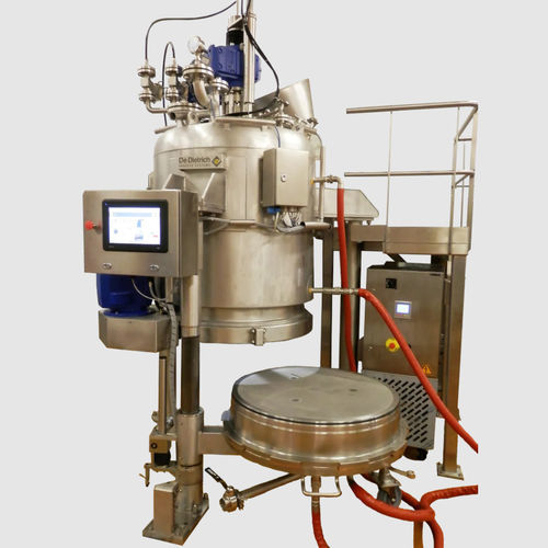 Filtro secador de líquido - Filtering Bottom Extractor - De Dietrich - de vacío / de proceso / para filtración fina
