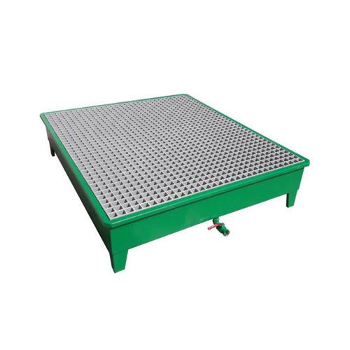 Paleta de retención de 2 bidones - 60009623 - IST Safety Ltd - de acero galvanizado / apilable