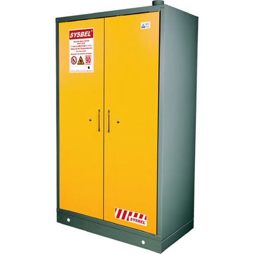 Armario de almacenamiento - SYSBEL - IST Safety Ltd - empotrable / con puerta / de acero