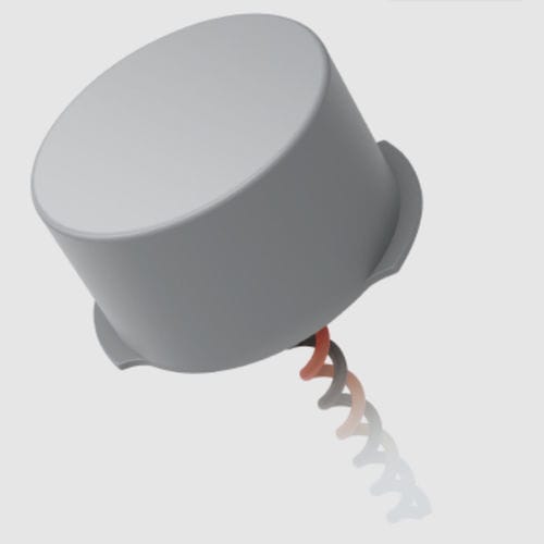 Transductor de ultrasonidos cilíndrico - TC0120-001 - Audiowell Electronics (Guangdong) Co., Ltd. - piezoeléctrico