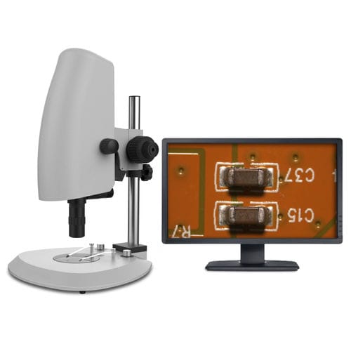 Videomicroscopio óptico - PW-OVM500 - PW Instruments (Guangdong) Co., Ltd. - de inspección / de techo / con iluminación LED