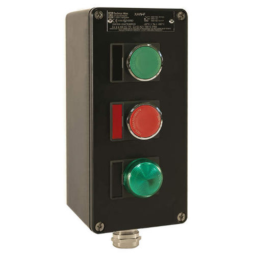 Caja botonera start/stop - XAWF series - Ex-Tech - de 2 botones / IP65 / IP66