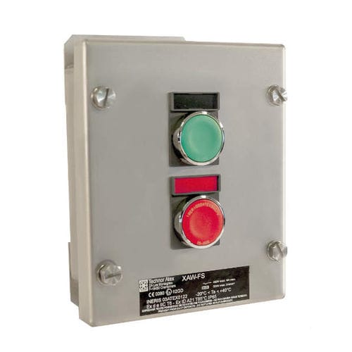 Caja botonera start/stop - XAWFS series - Ex-Tech - de 2 botones / IP65 / IP66