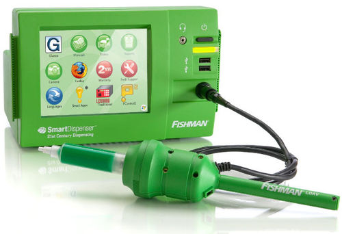 Dosificador de líquidos - SmartDispenser™CA - Fishman - de pistón / de jeringa / para uso médico