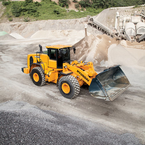 Cargadora de ruedas - HL970 - HYUNDAI HEAYY INDUSTRIES - articulada / para obra