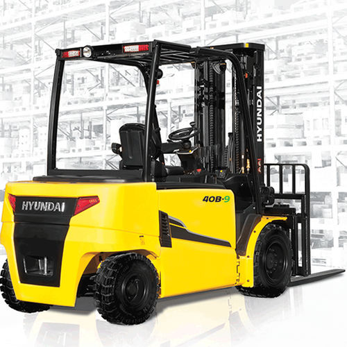 Carretilla elevadora eléctrica - 40B-9 - HYUNDAI HEAYY INDUSTRIES - con operador sentado / con 4 ruedas
