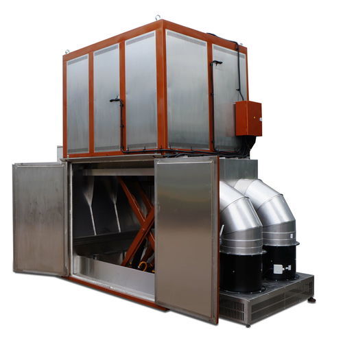 Horno de campana - Heldors - automático / de acero inoxidable / compacto